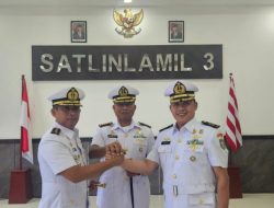 TAMPUK PIMPINAN JABATAN STRATEGIS KOMANDAN KRI TELUK MANADO-537 DI SATLINLAMIL 3 BERGANTI