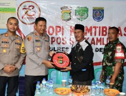NGOPI KAMTIBMAS DI POS KAMLING CILODONG POLSEK SUKMAJAYA