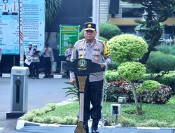 Kapolda Metro Pimpin Apel Pamen Dan Kukuhkan Pengurus Komite Olahraga Polri
