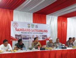 Sambang Satkamling Polres Metro Jakarta Pusat Perkuat Kerukunan dan Kedamaian Jelang Pilkada