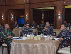 INSPEKTUR KOLINLAMIL PIMPIN RAPAT VALIDASI ORGANISASI KOLINLAMIL