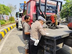 Selama Operasi Zebra Jaya, Polres Pelabuhan Tanjung Priok Tindak 107 Pelanggar Lalulintas