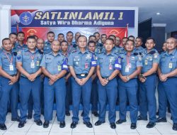 BEKALI PRAJURIT, SATLINLAMIL 1 GELAR LATIHAN KECAKAPAN BAHARI TAHUN 2024