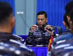 ASOPS PANGKOLINLAMIL SELAKU KAWASDAL BERIKAN _BRIEFING_ KEPADA SELURUH PERWIRA PELAKU LATOPSRATMIN