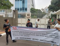 Sambut Gubernur Baru Ciptakan Pemerintahan Yang Bersih dan Bebas dari Korupsi, FORMASI Minta Kejati Bersih-bersih di DKI