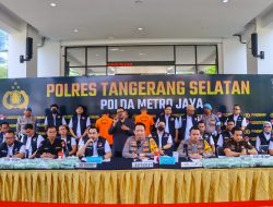 Polres Tangsel Kembali Ungkap Kasus Narkotika, Kali Ini Sita 40,2 Kg Sabu