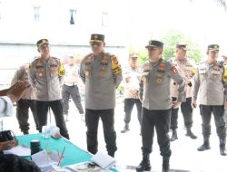 Wakapolda Metro Jaya Dan Tim Mabes Polri Tinjau TPS Muara Angke
