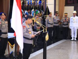 Kapolri Pimpin Serah Terima Jabatan 6 Pejabat Tinggi Polri
