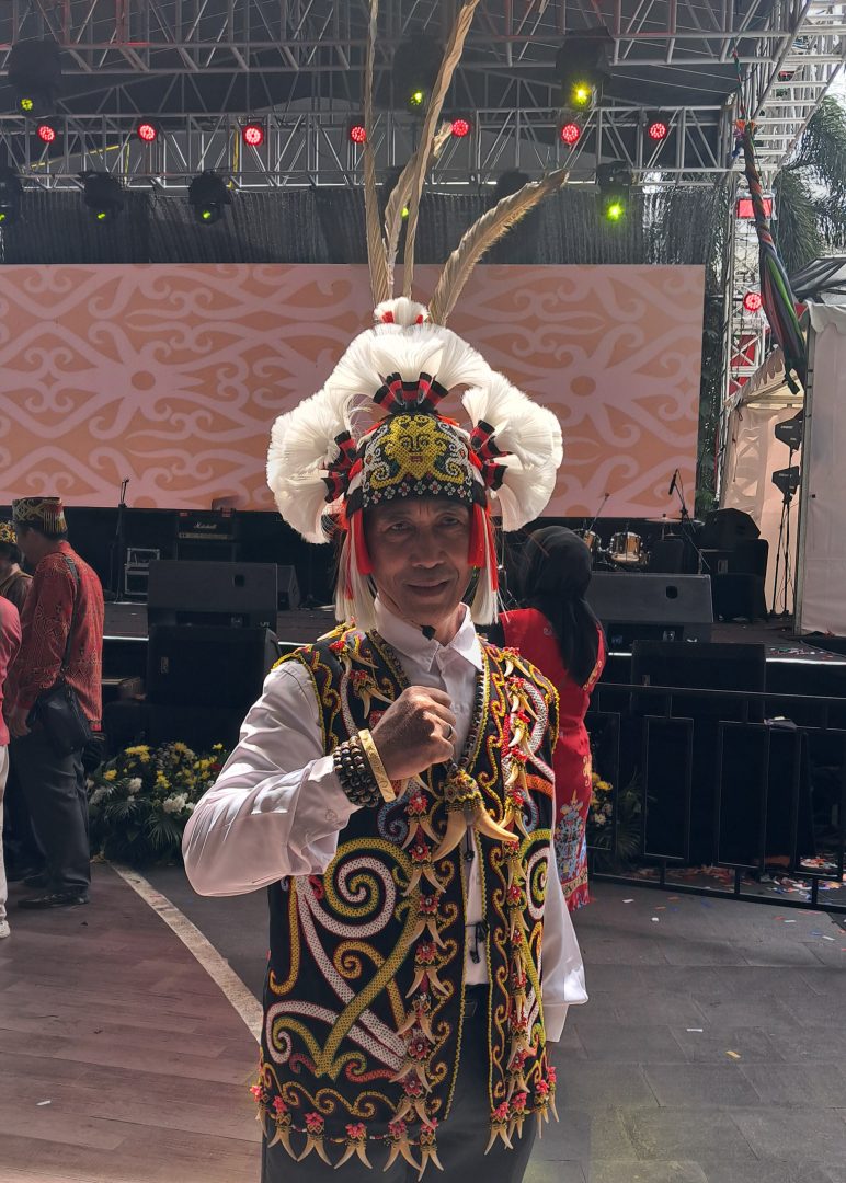 Sekretaris Panitia Festival Pesona Budaya Dayak Borneo dan Rembuk NasionalMartinus Usat