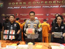 Dukung Program Asta Cita Presiden, Polres Pelabuhan Tanjung Priok Tangkap Tersangka Narkoba