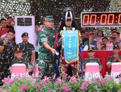 Kasad Hadiri Indonesia Open Military Style Drum Corps Competition Panglima TNI Cup 2024