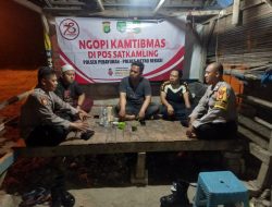 Ngopi Kamtibmas: Polri Hadir dengan Hati untuk Warga Pebayuran