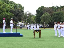 WUJUDKAN VISI INDONESIA EMAS 2045, KASAL PIMPIN SERTIJAB GUBERNUR AAL DAN DANPUSKOPASKA