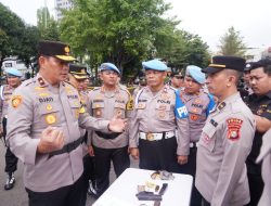 Wakapolda Metro Jaya Pimpin Apel Pemeriksaan Senpi untuk Cegah Penyalahgunaan