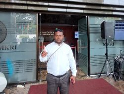 Tepinus Waroman Sekertaris Umum Relawan Noken JONES Provinsi Papua pegunungan (JONES) Hadiri Sidang PHPU Provinsi Papua Pegunungan