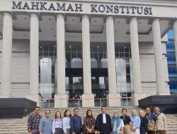 Ketua KPU Kabupaten Teluk Bintuni Muhammad Memed Alfajri Hadiri Sidang Sengketa di MK