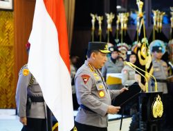 Kapolri Pimpin Sertijab Kapolda Sumbar Irjen Pol Dr. Gatot Tri Suryanta