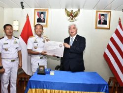 PANGLIMA KOLINLAMIL SAMBUT KEDATANGAN MENTERI PERTAHANAN JEPANG DI KOLINLAMIL