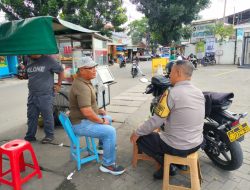 Cooling system ke masyarakat, Bhabinkamtibmas sambang ke warga