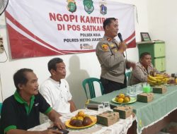 Kapolsek Koja Gelar Program Cooling System Ngopi Kamtibmas di Pos Satkamling RW 05 Lagoa, Ajak Warga Ciptakan Wilayah Yang Aman dan Kondusif