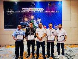 PANGLIMA KOLINLAMIL, MENERIMA PENGHARGAAN ATAS SUKSESNYA DALAM MENDUKUNG PENYELENGGARAAN ANGKUTAN LAUT NATAL 2024 DAN TAHUN BARU 2025