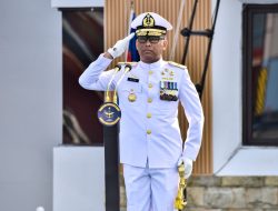 KENANG PERTEMPURAN LAUT ARU, KOLINLAMIL GELAR UPACARA DHARMA SAMUDERA