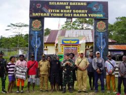 Langkah Persuasif Satgas Yonif 501/BY Sukses, Wakil Pimpinan OPM Kodap IV/Sorong Raya Kembali ke Pangkuan Ibu Pertiwi