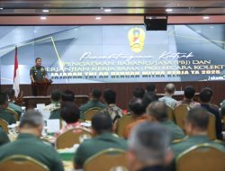 Kasad Launching Penandatanganan Kontrak Pengadaan Barang Dan Jasa TNI AD TA 2025