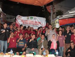 Ngopi Kamtibmas” Kapolres Metro Jakpus Bersama Warga RW 10 di Jl. Kalipasir Menteng