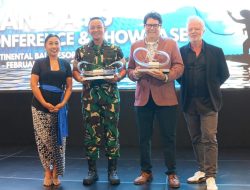 Jadi Inspirator Program Ekonomi Biru, Kasad Terima BOD Award