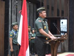 Kasad Pimpin Kenaikan Pangkat 18 Pati TNI AD