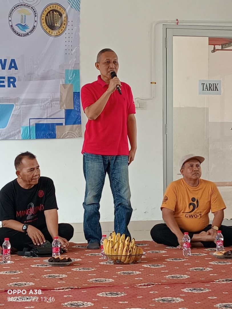 Ageng Kepala UPRS VII Saat Memberikan Sambutan 