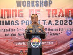 Kadiv Humas Buka Workshop : Jajaran Harus Perkuat Profesionalitas