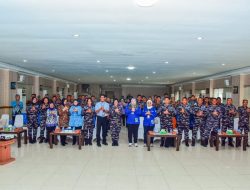 PRAJURIT KOLINLAMIL TERIMA SOSIALISASI PROGRAM JKN DAN BAHAYA PENGGUNAAN NARKOBA