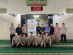 Polisi Gelar “Satu Jam Mengaji” di Masjid Al-Manar TVRI, Ajak Warga Makmurkan Masjid
