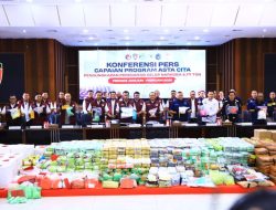 BARESKRIM POLRI UNGKAP 6.881 KASUS NARKOBA DALAM DUA BULAN, 9.586 TERSANGKA DITANGKAP DAN 4,171 TON NARKOTIKA