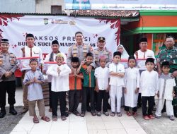Wakapolda Metro Jaya Gelar Bakti Sosial di Yayasan Domyadhu Lebak Bulus, Jakarta Selatan