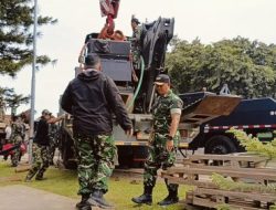 TNI AD Respon Cepat Buka Akses Jalan, Bangun Jembatan di Kemang Pratama