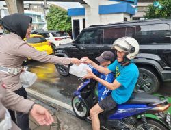 Kegiatan ramadhan berbagi bersama Ditlantas Polda Metro Jaya