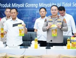 Polri Ungkap Kecurangan Minyak Goreng di Depok, Ribuan Liter Disita