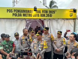Kapolda Metro Jaya Cek Posko Mudik di Tol Cikampek, Pastikan Kesiapan Layanan untuk Pemudik