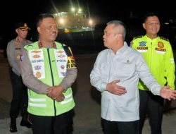 Tinjau Jalur Pelabuhan Merak, Kakorlantas dan Menhub Optimis Lancar