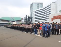 Polri Terjunkan 1.824 Personel, Pastikan Pengamanan Aksi di DPR RI Tanpa Senjata api dan Humanis