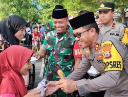 Sinergi TNI-Polri di Kepulauan Selayar: Patroli, Pengamanan, dan Berbagi Takjil di Penghujung Ramadhan