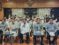 Kemenkum Gelar Prescon Terkait Capaian Kinerja Triwulan 1 dan Update Isu-Isu Aktual
