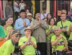 Persatuan Penyintas Stroke Indonesia Hadiri Open House Wagub Jakarta Rano Karno