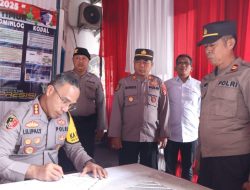 Kapolres Metro Jakarta Timur Tinjau Pos Pengamanan Kolong Cacing, Pastikan Kesiapan Arus Balik Lebaran