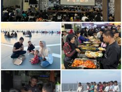 KRI BANJARMASIN-592 JADI RUMAH KEDUA: SUASANA CERIA WARNAI ARUS BALIK MUDIK GRATIS TNI AL 2025