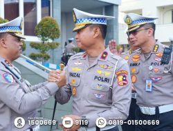 Korlantas Polri Gelar Apel dan Halal Bihalal Idul Fitri 1446 H, Kakorlantas Apresiasi Kinerja Polantas dalam Operasi Ketupat 2025