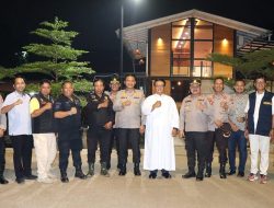 Kapolres Metro Depok Cek Keamanan Sejumlah Gereja Jelang Hari Paskah 2025